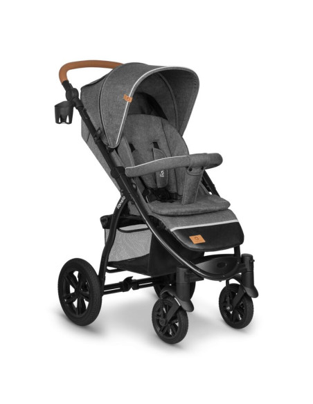 BN-LO-ANNET_TOUR_GREY_STONE,Lionelo - Carucior sport Annet Tour, De la nastere, Cu capotina impermeabila, Cu filtru UPF 50+, Cu 