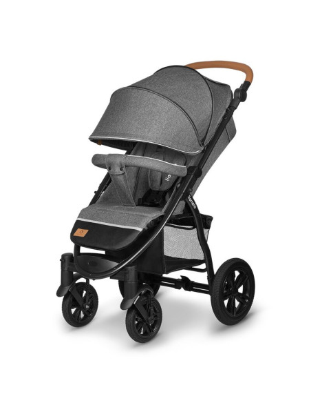 BN-LO-ANNET_TOUR_GREY_STONE,Lionelo - Carucior sport Annet Tour, De la nastere, Cu capotina impermeabila, Cu filtru UPF 50+, Cu 