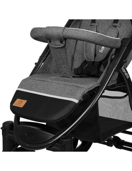 BN-LO-ANNET_TOUR_GREY_STONE,Lionelo - Carucior sport Annet Tour, De la nastere, Cu capotina impermeabila, Cu filtru UPF 50+, Cu 