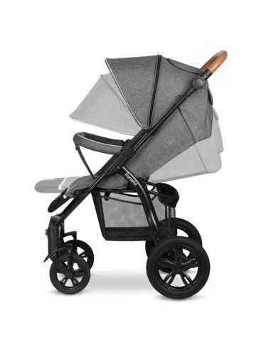 BN-LO-ANNET_TOUR_GREY_STONE,Lionelo - Carucior sport Annet Tour, De la nastere, Cu capotina impermeabila, Cu filtru UPF 50+, Cu 