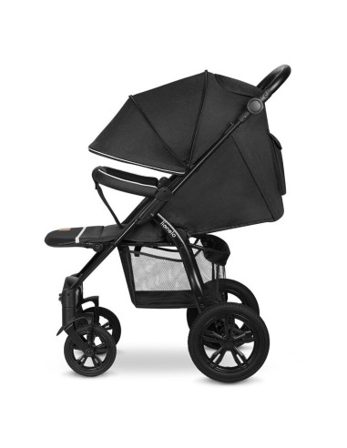 BN-LO-ANNET_TOUR_BLACK_CARBON,Lionelo - Carucior sport Annet Tour, De la nastere, Cu capotina impermeabila, Cu filtru UPF 50+, C