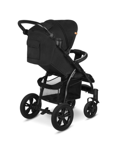 BN-LO-ANNET_TOUR_BLACK_CARBON,Lionelo - Carucior sport Annet Tour, De la nastere, Cu capotina impermeabila, Cu filtru UPF 50+, C