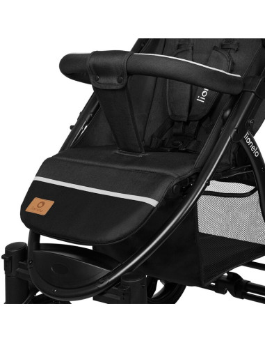 BN-LO-ANNET_TOUR_BLACK_CARBON,Lionelo - Carucior sport Annet Tour, De la nastere, Cu capotina impermeabila, Cu filtru UPF 50+, C