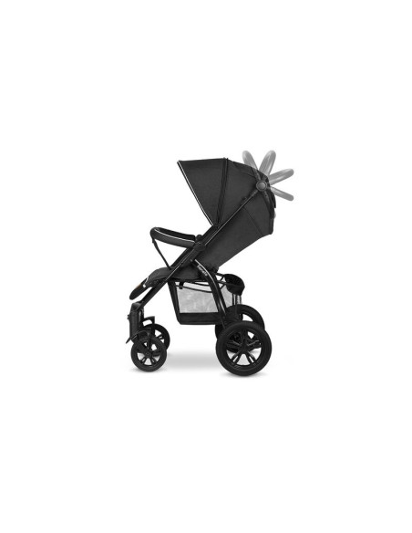 BN-LO-ANNET_TOUR_BLACK_CARBON,Lionelo - Carucior sport Annet Tour, De la nastere, Cu capotina impermeabila, Cu filtru UPF 50+, C