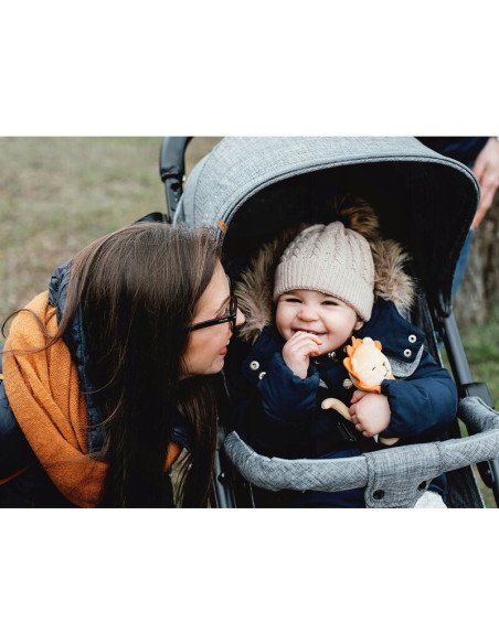 BN-LO-ANNET_TOUR_BLACK_CARBON,Lionelo - Carucior sport Annet Tour, De la nastere, Cu capotina impermeabila, Cu filtru UPF 50+, C