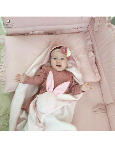 BN-6426972014939,MimiNu - Set lenjerie patut cu 6 piese, Cu volanase, Cu pilota si perna, Cu doua aparatori laterale, Din bumbac BN-6426972014939,MimiNu - Set lenjerie patut cu 6 piese, Cu volanase, Cu pilota si perna, Cu doua aparatori laterale, Din bumbac