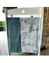 BN-6426972012935,MimiNu - Paturica pufoasa cu doua fete, Dimensiune 75x100 cm, Din tesatura Minky si bumbac, Materiale certifica