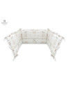 BN-6426972013505,MimiNu - Aparatoare pentru patut 120x60 cm, Din bumbac certificat Oeko Tex Standard 100, Cu inaltimea de 30 cm,