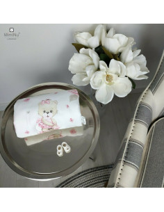 BN-6426972013994,MimiNu - Perna pentru alaptat tip manson, Din bumbac certificat Oeko Tex Standard 100, 25 cm, Design, Pink Ball 2