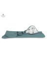 BN-6426972014243,MimiNu - Prosop mare cu gluga, Dimensiune 100x100 cm, Din bumbac si thermo fleece, Materiale certificate Oeko T