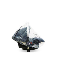 BN-140,Petite&Mars - Husa de ploaie universala, Pentru scaunele auto 0-13 kg, Din folie moale, Durabila, De 0,1 microni, 50 x 60 2