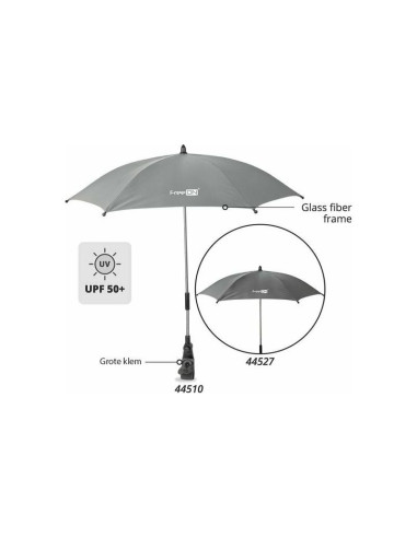 BN-FREE44527,Umbreluta de soare ajustabila pentru carucior copii, Cu protectie solara impotriva radiatiilor UV 50+, Rezistenta l