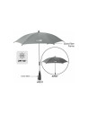 BN-FREE44527,Umbreluta de soare ajustabila pentru carucior copii, Cu protectie solara impotriva radiatiilor UV 50+, Rezistenta l