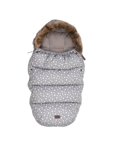 BN-405500,Sac de iarna pentru carucior, Polar, 100x55 cm, Impermeabil, Cu guler detasabil din blanita, Cu interior din fleece, F