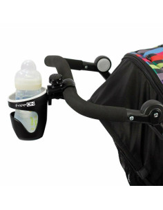 BN-64036,Suport universal pentru carucior, Pentru biberon/pahar, FreeON, Negru 2