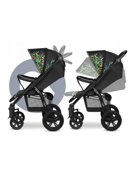 BN-LO-ANNET_TOUR_DREAMIN,Lionelo - Carucior sport Annet Tour Dreamin, Editie Limitata, De la nastere, Cu capotina impermeabila, 