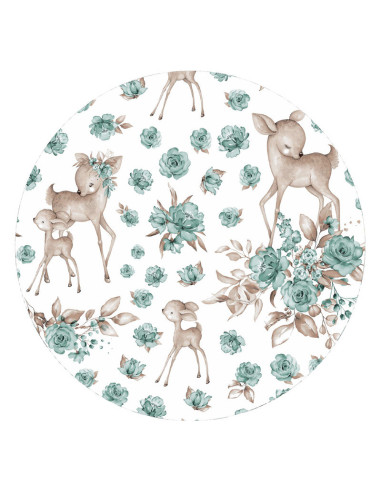 BN-6426972015875,MimiNu - Aparatoare cu 6 pernute modulare, Cu doua fete, Cu fermoar, Cu husa detasabila si lavabila, Pentru pat