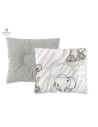 BN-6426972016537,MimiNu - Perna bebelusi profilata, Cu doua fete, Cu functie anti-soc, Pufoasa, Din catifea si bumbac, 23x26 cm,