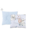 BN-6426972016551,MimiNu - Perna bebelusi profilata, Cu doua fete, Cu functie anti-soc, Pufoasa, Din catifea si bumbac, 23x26 cm,