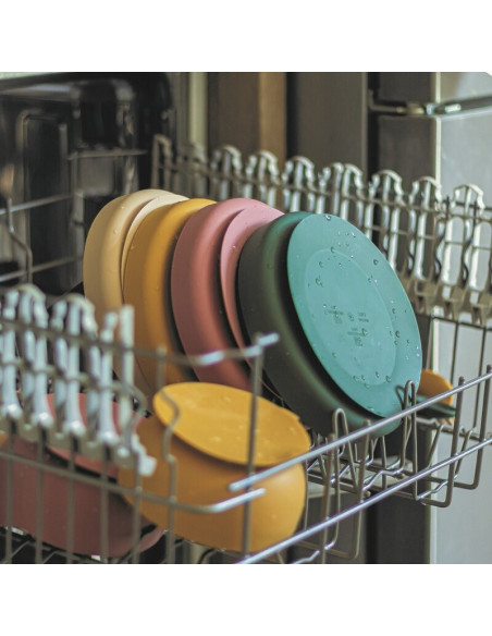 BN-708818,Petite&Mars - Farfurie din silicon fara BPA, Cu ventuza, TAKE&MATCH, 6 luni+, 400 ml, Bej BN-708818,Petite&Mars - Farfurie din silicon fara BPA, Cu ventuza, TAKE&MATCH, 6 luni+, 400 ml, Bej