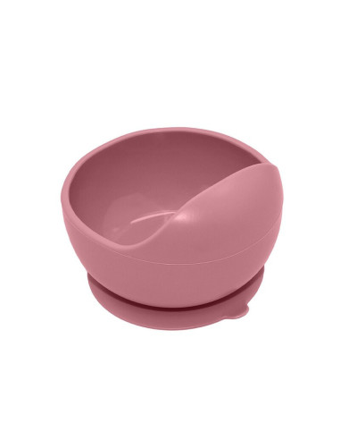 BN-707820,Petite&Mars - Bol din silicon fara BPA, Cu ventuza, TAKE&MATCH, 6 luni+, 350 ml, Roz