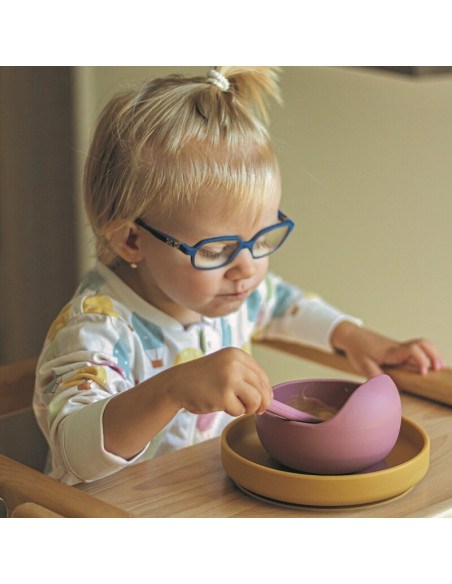 BN-707820,Petite&Mars - Bol din silicon fara BPA, Cu ventuza, TAKE&MATCH, 6 luni+, 350 ml, Roz