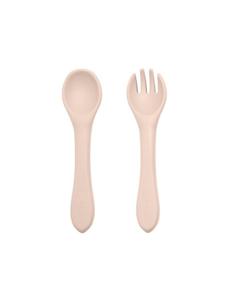 BN-709818,Petite&Mars - Set tacamuri din silicon fara BPA, Take&Match, 6 luni+, Bej BN-709818,Petite&Mars - Set tacamuri din silicon fara BPA, Take&Match, 6 luni+, Bej