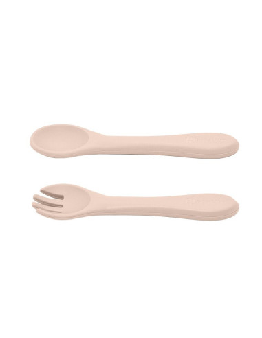 BN-709818,Petite&Mars - Set tacamuri din silicon fara BPA, Take&Match, 6 luni+, Bej BN-709818,Petite&Mars - Set tacamuri din silicon fara BPA, Take&Match, 6 luni+, Bej