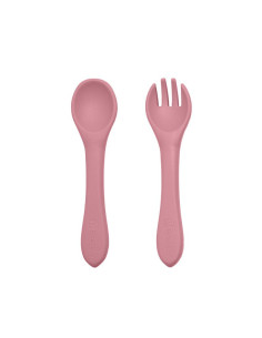BN-709820,Petite&Mars - Set tacamuri din silicon fara BPA, Take&Match, 6 luni+, Roz 2