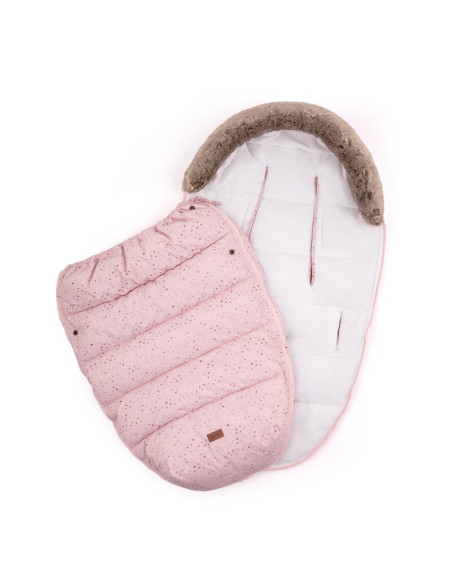 BN-534829,Petite&Mars - Sac de iarna impermeabil Comfy, 4 in 1, Cu blanita si interior din fleece, Universal, Pentru carucior, 1