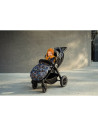 BN-534827,Petite&Mars - Sac de iarna impermeabil Comfy, 4 in 1, Cu blanita si interior din fleece, Universal, Pentru carucior, 1