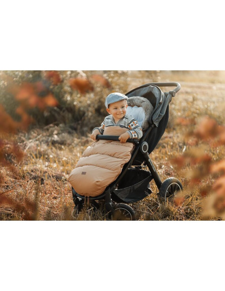 BN-534827,Petite&Mars - Sac de iarna impermeabil Comfy, 4 in 1, Cu blanita si interior din fleece, Universal, Pentru carucior, 1