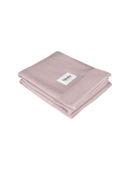 BN-LO-BAMBOO_BLANKET_PINK,Lionelo - Paturica multifunctionala de infasat, Din bambus, 100x75 cm, Roz