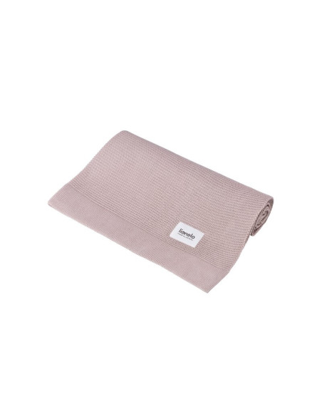 BN-LO-BAMBOO_BLANKET_PINK,Lionelo - Paturica multifunctionala de infasat, Din bambus, 100x75 cm, Roz