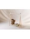 BN-LO-BAMBOO_BLANKET_PINK,Lionelo - Paturica multifunctionala de infasat, Din bambus, 100x75 cm, Roz
