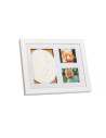 BN-5901436568445,Baby HandPrint - Kit mulaj cu dubla amprenta, Tiny Memories Frame, Cu rama foto, 10x15 cm, Non-toxic, Conform c