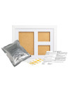 BN-5901436568445,Baby HandPrint - Kit mulaj cu dubla amprenta, Tiny Memories Frame, Cu rama foto, 10x15 cm, Non-toxic, Conform c