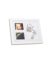 BN-5901436568452,Baby HandPrint - Kit amprente mulaj cu cerneala gri, Pentru manuta si piciorus, Tiny Memories Frame, 10x15 cm, 
