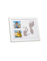 BN-5901436568452,Baby HandPrint - Kit amprente mulaj cu cerneala gri, Pentru manuta si piciorus, Tiny Memories Frame, 10x15 cm, 