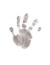 BN-5901436568452,Baby HandPrint - Kit amprente mulaj cu cerneala gri, Pentru manuta si piciorus, Tiny Memories Frame, 10x15 cm, 
