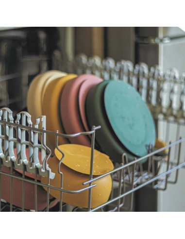BN-708817,Petite&Mars - Farfurie din silicon fara BPA, Cu ventuza, TAKE&MATCH, 6 luni+, 400 ml, Verde Inchis BN-708817,Petite&Mars - Farfurie din silicon fara BPA, Cu ventuza, TAKE&MATCH, 6 luni+, 400 ml, Verde Inchis