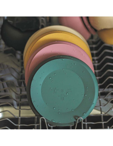 BN-708817,Petite&Mars - Farfurie din silicon fara BPA, Cu ventuza, TAKE&MATCH, 6 luni+, 400 ml, Verde Inchis BN-708817,Petite&Mars - Farfurie din silicon fara BPA, Cu ventuza, TAKE&MATCH, 6 luni+, 400 ml, Verde Inchis