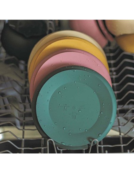 BN-708817,Petite&Mars - Farfurie din silicon fara BPA, Cu ventuza, TAKE&MATCH, 6 luni+, 400 ml, Verde Inchis BN-708817,Petite&Mars - Farfurie din silicon fara BPA, Cu ventuza, TAKE&MATCH, 6 luni+, 400 ml, Verde Inchis