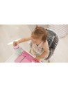 BN-LO-KOEN_PINK_ROSE,Lionelo - Scaun de masa din fag Koen, 2 in 1, Transformabil, Sustine 30 kg, 6 luni+, Conform cu standardul 