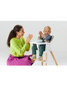BN-LO-KOEN_PINK_ROSE,Lionelo - Scaun de masa din fag Koen, 2 in 1, Transformabil, Sustine 30 kg, 6 luni+, Conform cu standardul 