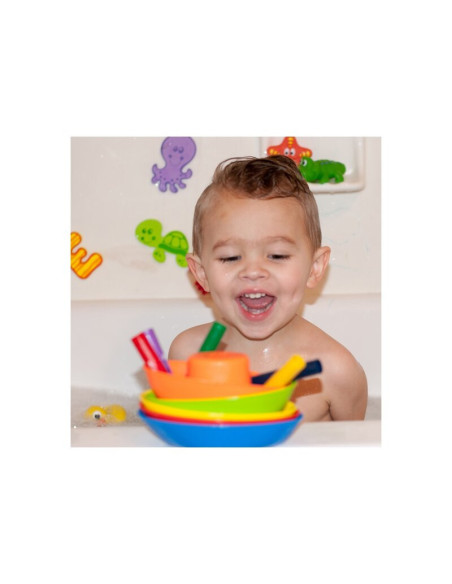 BN-ID6156,Nuby - Set 5 creioane colorate pentru baie, 36+