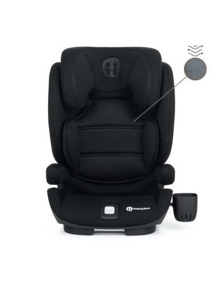BN-950869,Petite&Mars - Scaun auto, Cu isofix, 15-36 kg, 4 Pozitii de reglare a spatarului, Elite-size, Conform cu standardul eu