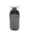 BN-533824,Petite&Mars - Sac de iarna impermeabil, Pentru patut, carucior si scaun auto, 4 in 1, Universal, 82x49 cm, Warmy, Gri