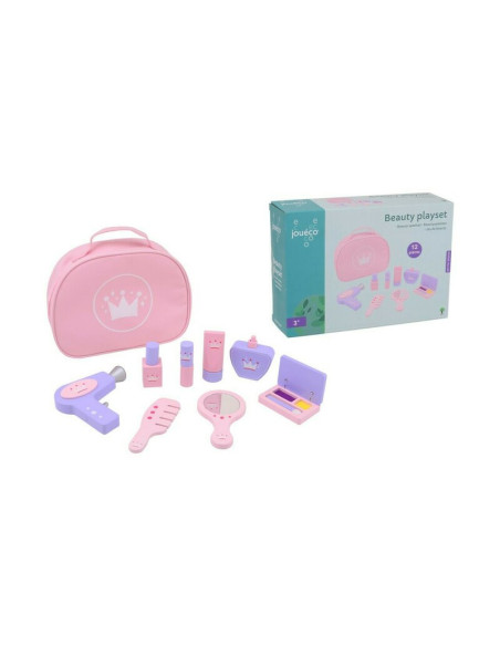 BN-80136,Joueco - Set de infrumusetare din lemn certificat FSC, 12 piese, 3 ani+, Multicolor