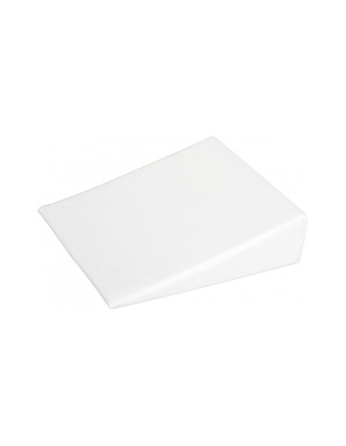 BN-5899,Perna inclinata, antireflux, Cu husa din bumbac, 30 x 37 x 1,5-10 cm, Bubaba, Alba